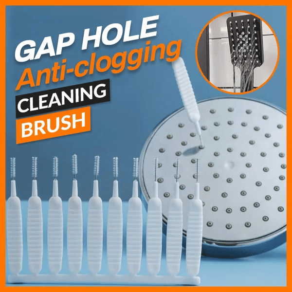 10 PCS SHOWER HEAD CLEANING BRUSH REUSABLE SMALL BRUSH PHONE HOLE ETC
