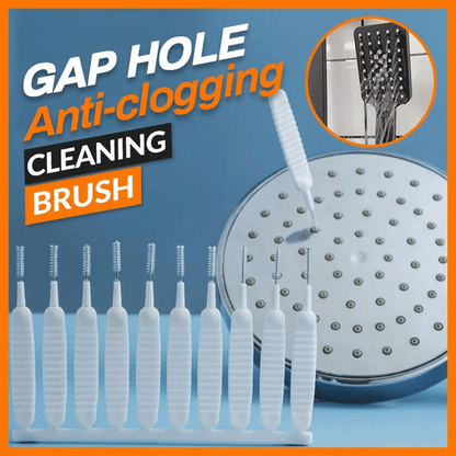 10 PCS SHOWER HEAD CLEANING BRUSH REUSABLE SMALL BRUSH PHONE HOLE ETC