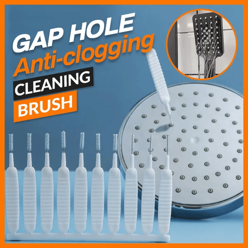 10 PCS SHOWER HEAD CLEANING BRUSH REUSABLE SMALL BRUSH PHONE HOLE ETC