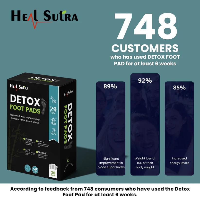 Detox Foot Pads - Best Diabetes Relief Patch For Your Health