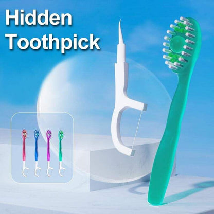 5-in-1 Pre-Pasted Mini-Travel Toothbrushes | Pack OF 5 pcs