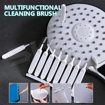 10 PCS SHOWER HEAD CLEANING BRUSH REUSABLE SMALL BRUSH PHONE HOLE ETC