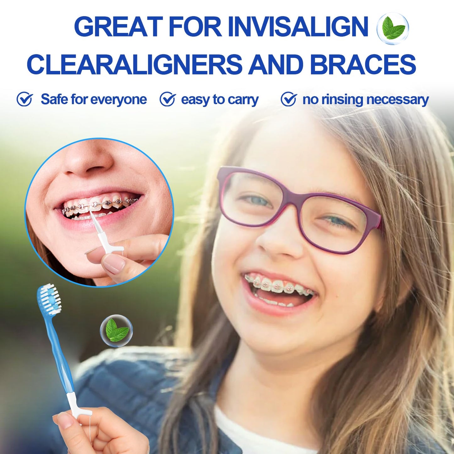 5-in-1 Pre-Pasted Mini-Travel Toothbrushes | Pack OF 5 pcs