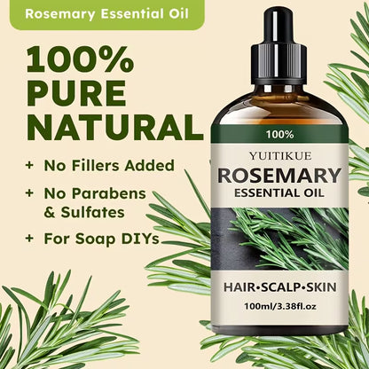 YUITIKUE™ Pure Rosemary Hair Essential Oil |❤️ Buy 1 Get 1 Free❤️