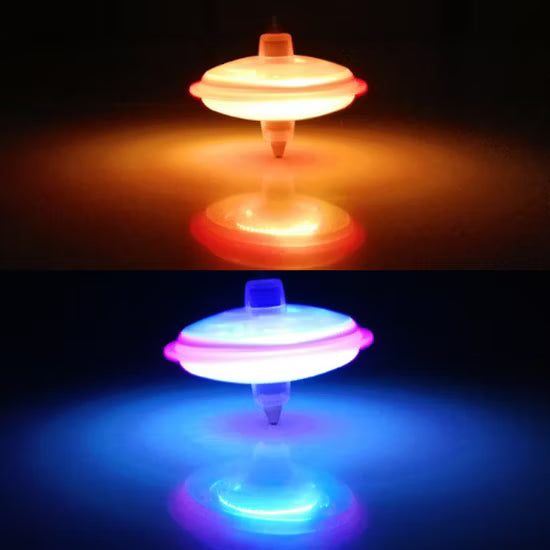 Magnetic Gyro Wheel  with LED Flashing Lights, Spinning Top Toy for Kids