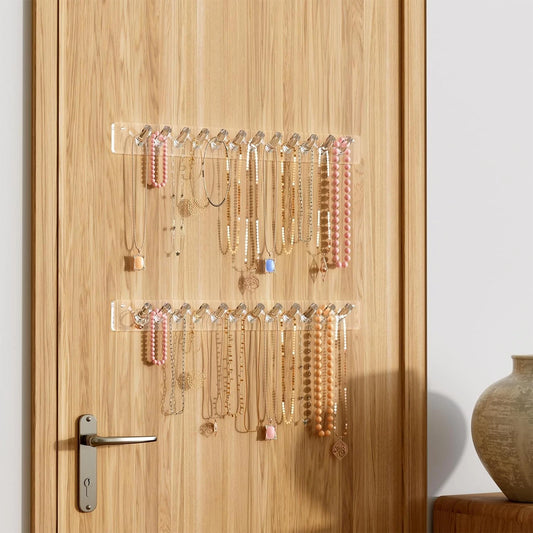 Necklace Holder Wall Necklace Organizer, Pack OF 3